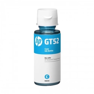 HP GT52 Cyan Original Ink Bottle HP GT52 Cyan Original Ink Bottle